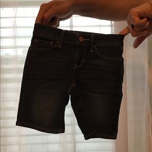 Juniors Blue Jean Shorts